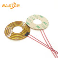 5v powered flexible polyimide film small battery operated heating element